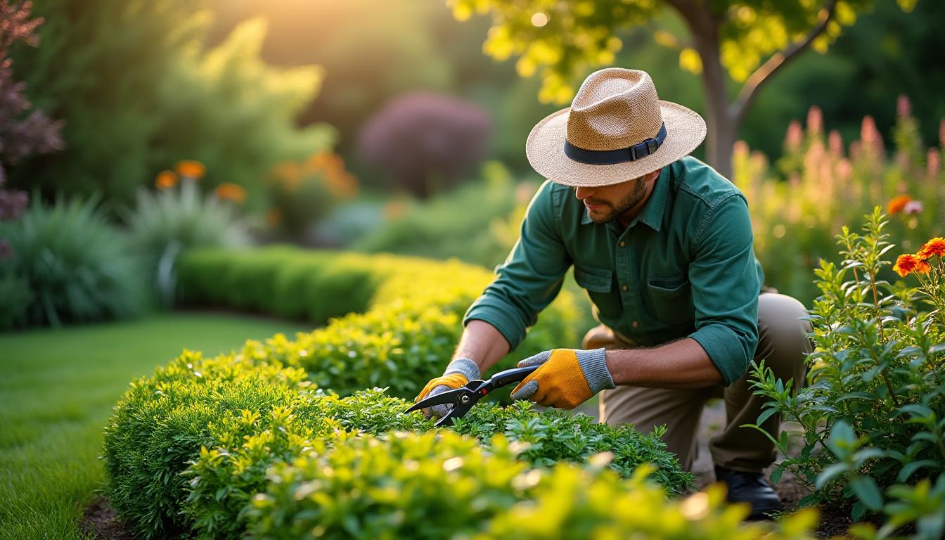 Entretien paysagiste : les gestes pros pour garder un jardin en forme 2 découvrez les conseils d'experts en entretien paysagiste pour préserver la beauté et la santé de votre jardin toute l'année.