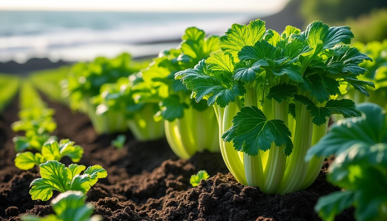 Jardinage sur la Côte-Nord : Cultiver du céleri à la maison, une tâche simple et gratifiante 2 découvrez comment cultiver du céleri facilement à la maison sur la côte-nord. suivez nos conseils simples pour un jardinage gratifiant et savoureux toute l'année.