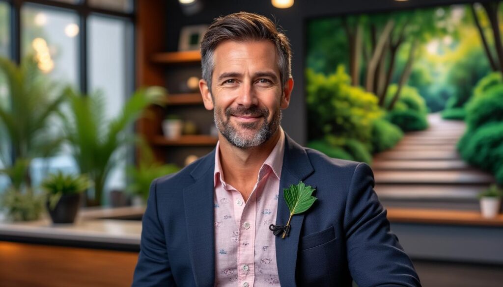 découvrez le parcours inspirant d'un jardinier timide qui a su conquérir le grand public pour devenir une star de la télévision nationale.