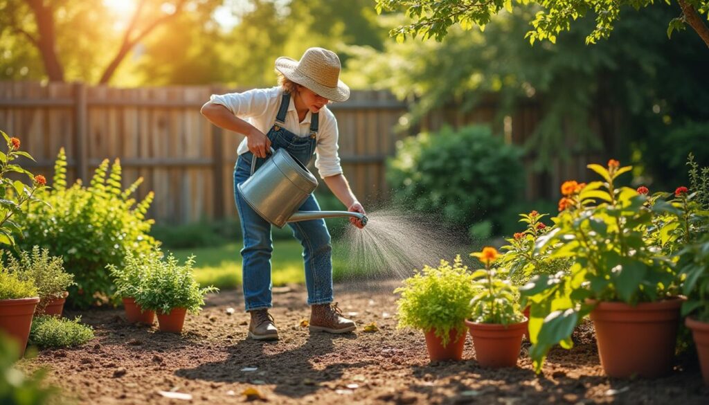 découvrez des conseils pratiques pour entretenir votre jardin lors d'un été chaud et sec, afin de préserver vos plantes et optimiser l'arrosage.