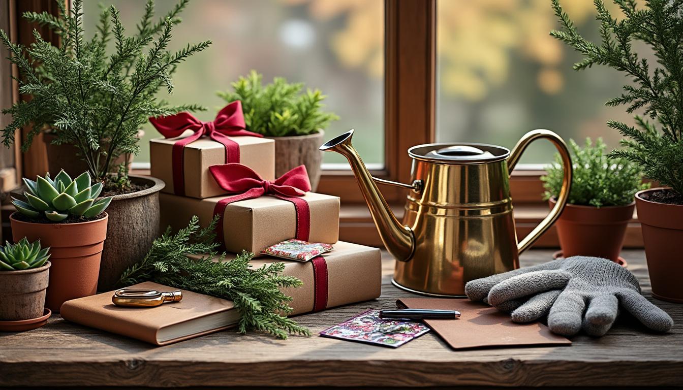 découvrez les cadeaux de jardinage incontournables pour noël 2025, des idées originales et pratiques pour faire plaisir aux passionnés de jardinage cet hiver.