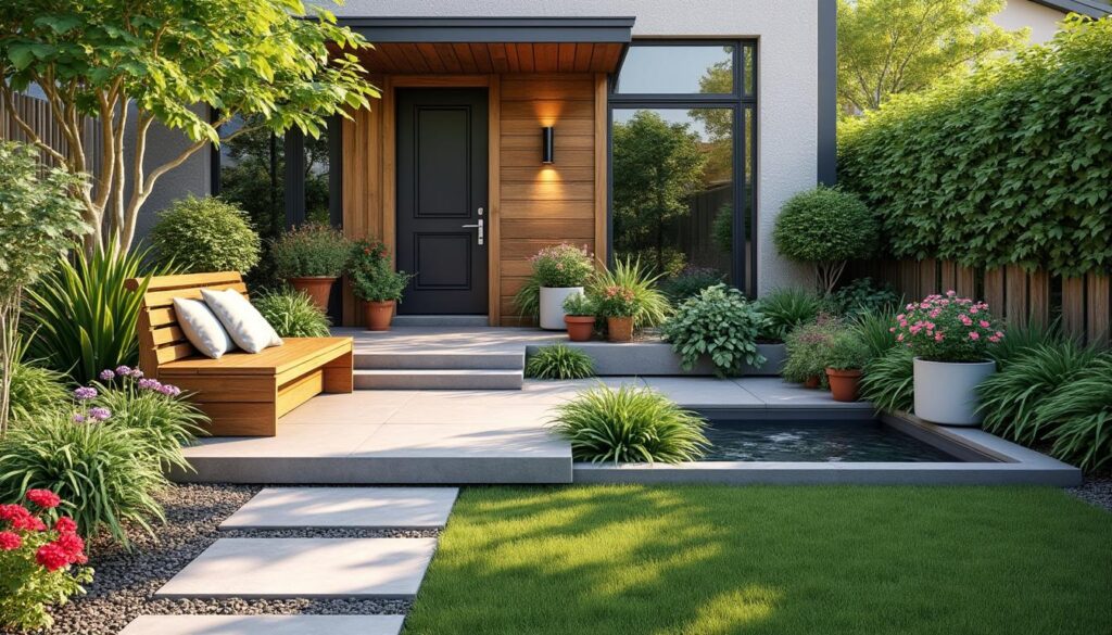 découvrez 10 idées d’aménagement pratiques et esthétiques pour optimiser et sublimer un petit jardin devant votre maison.