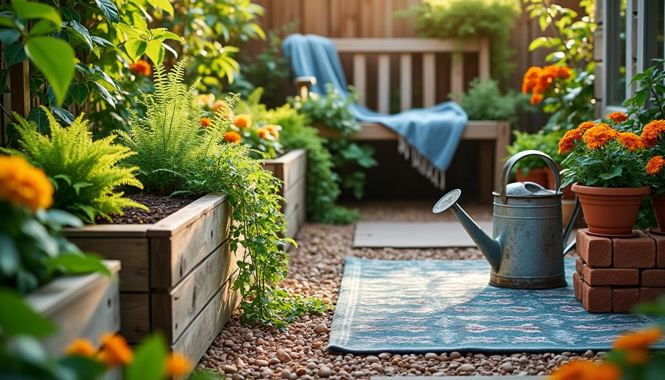 découvrez 8 idées déco pas chères pour transformer et embellir votre jardin extérieur facilement et avec style.