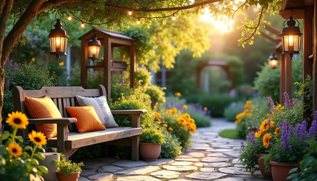 découvrez 8 idées déco économiques pour embellir votre jardin extérieur et créer un espace convivial et agréable sans vous ruiner.