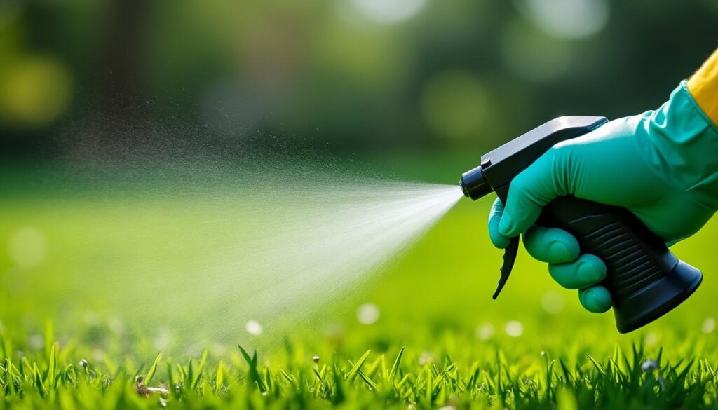 découvrez quel désherbant sélectif gazon choisir et apprenez comment l'appliquer efficacement pour éliminer les mauvaises herbes sans abîmer votre pelouse.