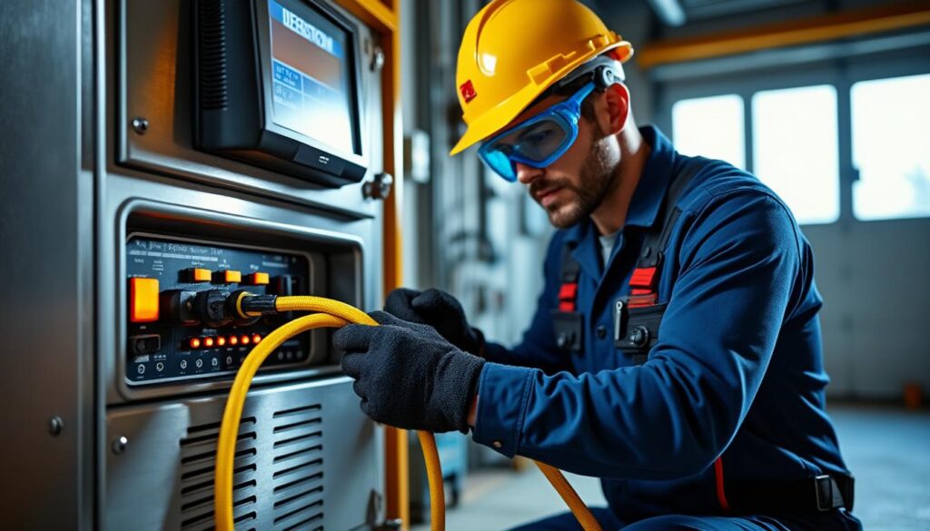 découvrez comment brancher une génératrice en toute sécurité avec nos conseils d'électricien, ainsi que les précautions essentielles à prendre pour éviter les risques électriques.