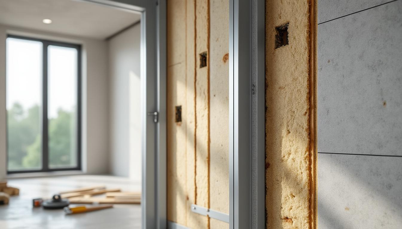 découvrez comment choisir l'épaisseur idéale d'une cloison en placo en fonction de son usage et de l'isolation phonique souhaitée pour un intérieur confortable et performant.