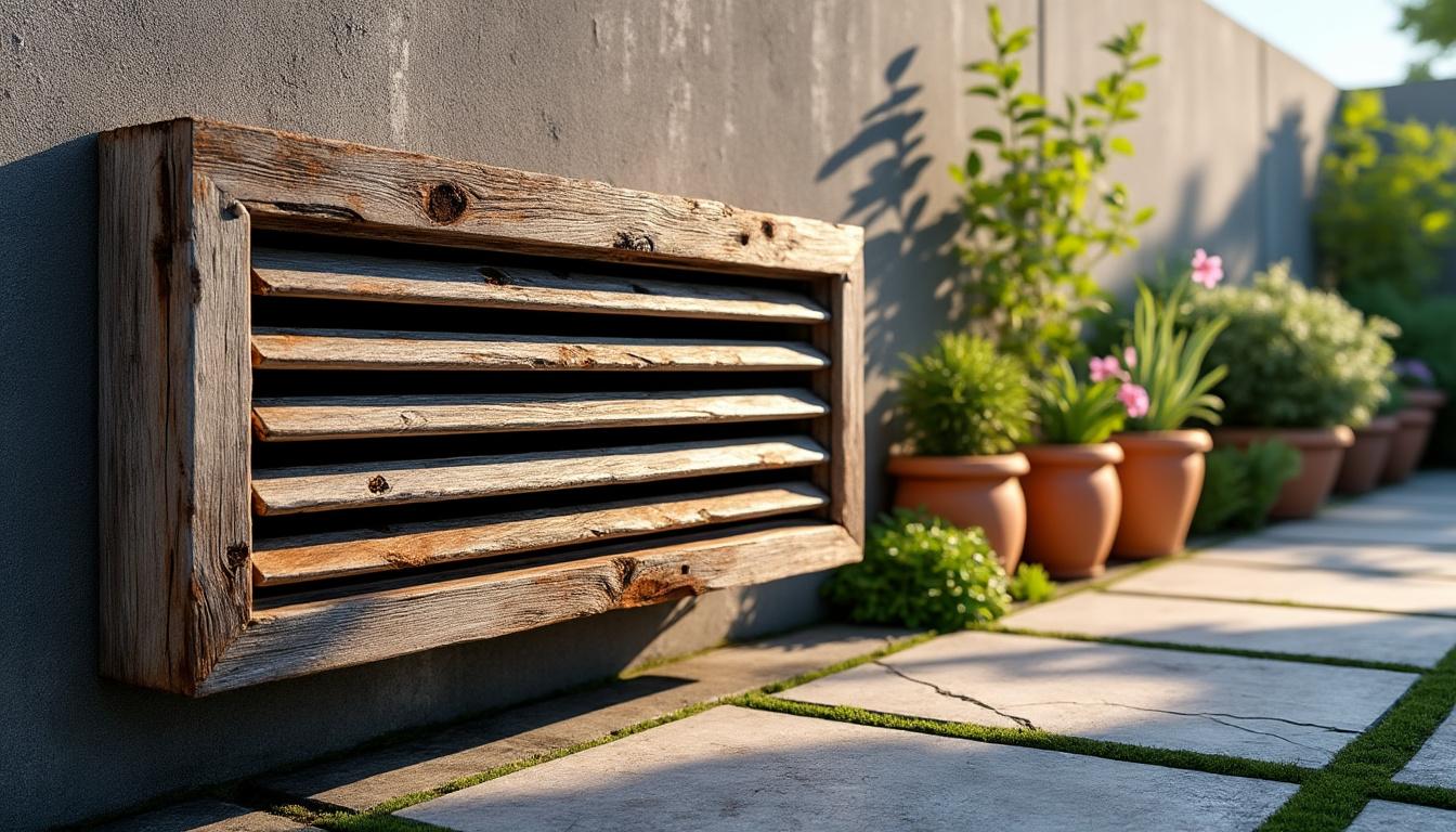 apprenez à fabriquer un cache pour climatiseur extérieur avec nos conseils détaillés : matériaux nécessaires, plans précis et guide de fixation étape par étape.
