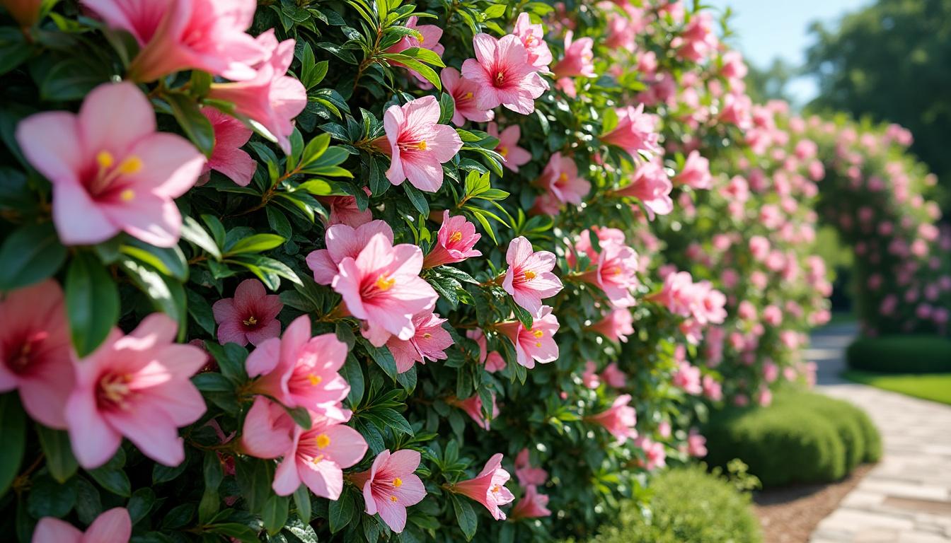 découvrez comment planter, entretenir et tailler votre haie de lauriers-roses pour obtenir un résultat dense et esthétique tout au long de l'année.