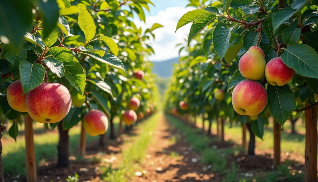 découvrez la pépinière humbert, votre expert en fruitiers de qualité, offrant un large choix de variétés uniques pour enrichir votre verger.