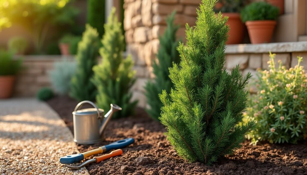 découvrez comment planter un cyprès de provence en choisissant la bonne exposition, en respectant l'espacement idéal et en maîtrisant son entretien pour un jardin réussi.