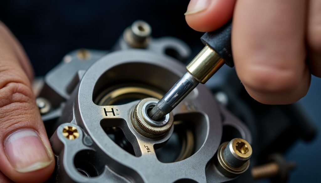 découvrez la procédure complète pour régler les vis h et l du carburateur de votre tronçonneuse et retrouvez toute sa puissance facilement.