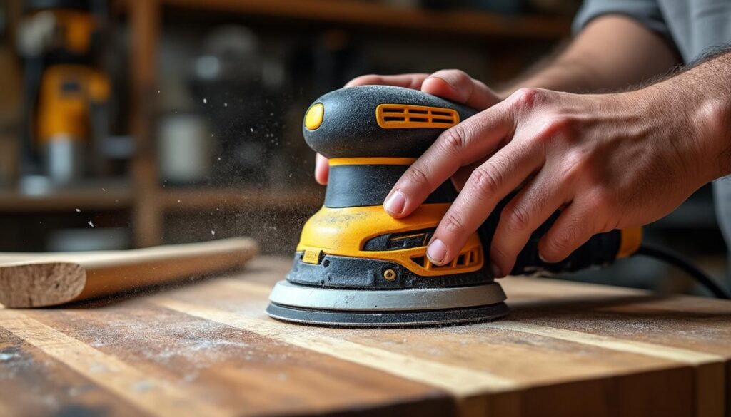 découvrez comment sabler un meuble efficacement avec notre guide complet : techniques, choix entre ponceuse ou papier de verre, conseils pratiques pour un résultat parfait.