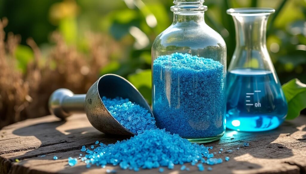découvrez comment utiliser le sulfate de cuivre comme désherbant, avec des conseils sur le mode d'emploi, le dosage approprié et les limites légales à respecter pour une utilisation sécurisée et efficace.