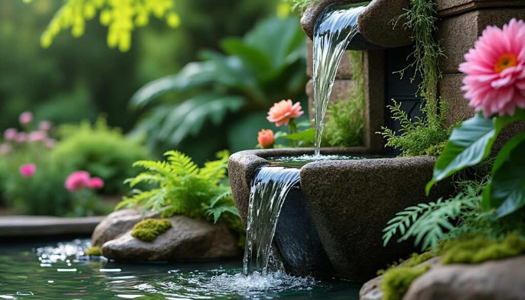 découvrez comment créer un coin de fraîcheur et de détente unique avec une fontaine de jardin, alliant esthétique et ambiance apaisante pour votre extérieur.