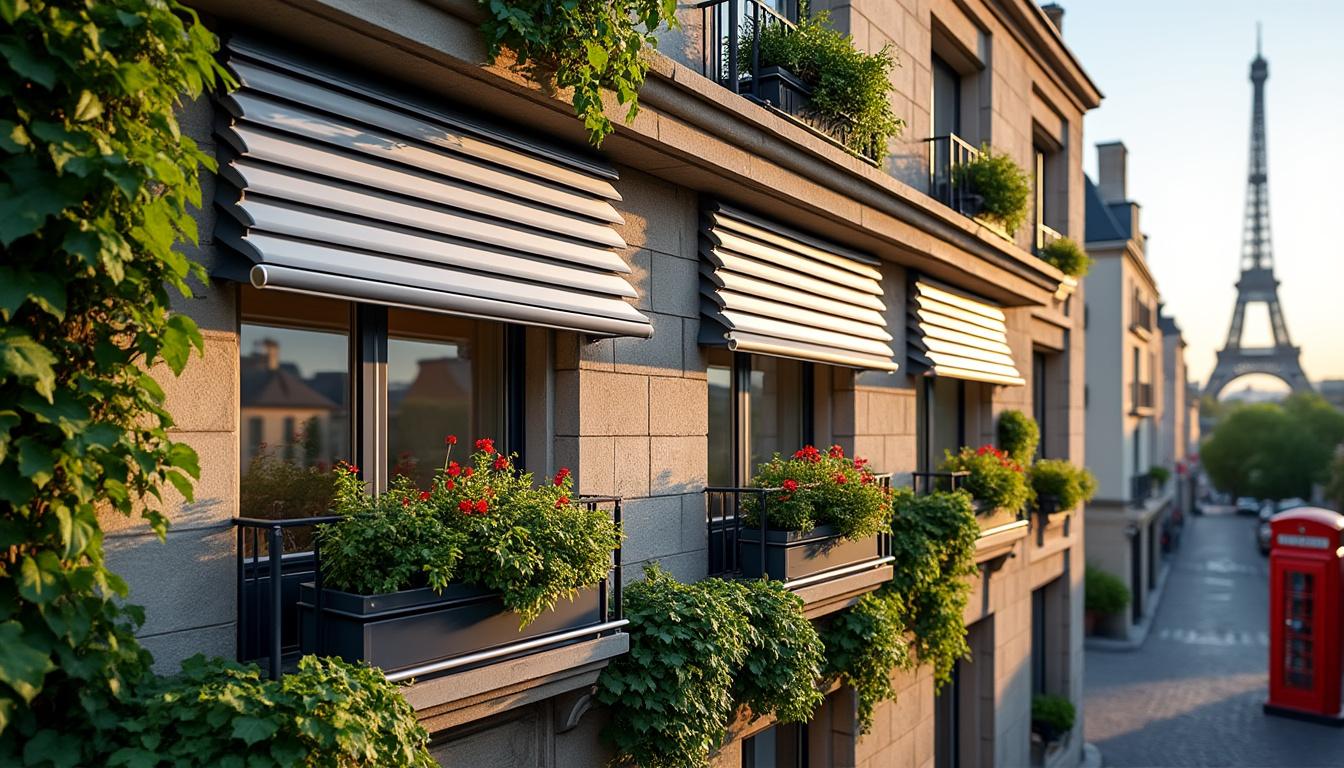 découvrez nos brise-soleil orientables à paris pour optimiser votre confort intérieur tout en augmentant la valeur de votre bien immobilier grâce à une solution élégante et efficace.