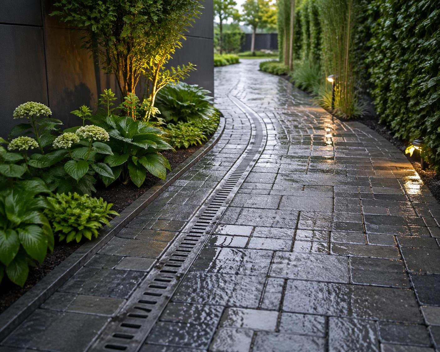 découvrez notre guide complet sur le caniveau pavé pour un drainage à la fois efficace et esthétique, alliant fonctionnalité et design pour vos aménagements extérieurs.