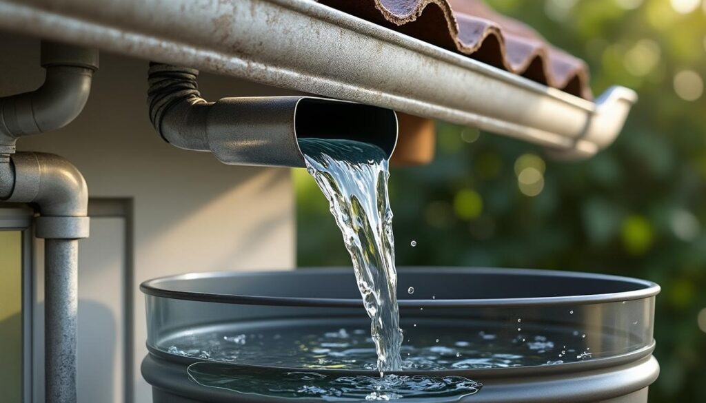 découvrez notre kit de récupération d'eau de pluie pour gouttières en zinc, conçu pour capter efficacement chaque goutte et vous aider à économiser de l'eau tout en protégeant l'environnement.