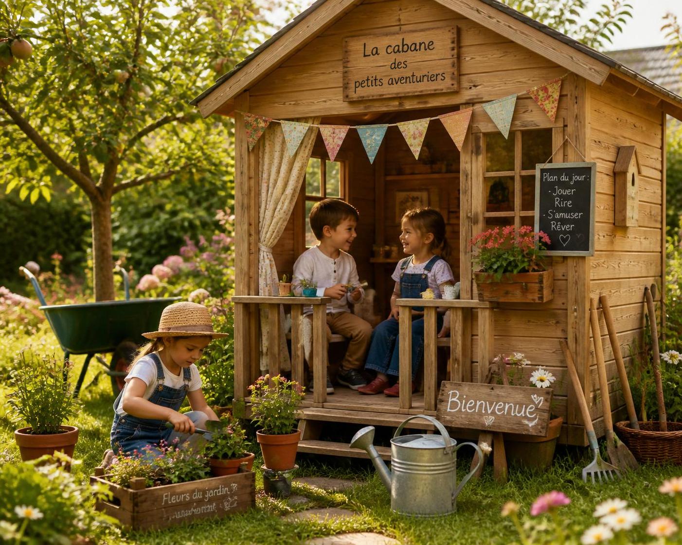 Cabane enfant extérieur : comment choisir le modèle idéal pour vos petits aventuriers 2 découvrez nos conseils pour choisir la cabane enfant extérieure parfaite, alliant sécurité, confort et fun pour éveiller l'esprit d'aventure de vos petits.