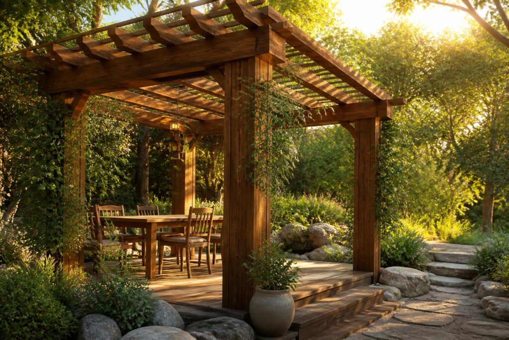 découvrez quel bois choisir pour votre pergola afin de créer un jardin élégant et durable, alliant esthétique et résistance aux intempéries.