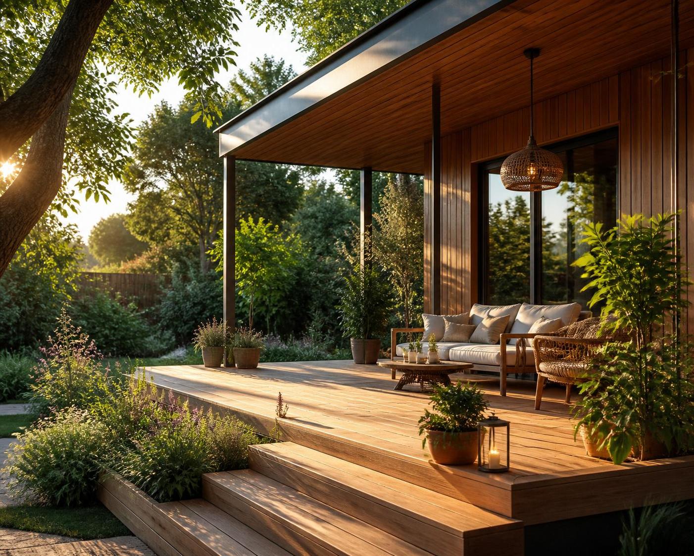 découvrez comment une avance de toit en bois pour terrasse peut transformer votre espace extérieur en un lieu accueillant et élégant, alliant protection et esthétisme pour profiter pleinement de votre jardin.