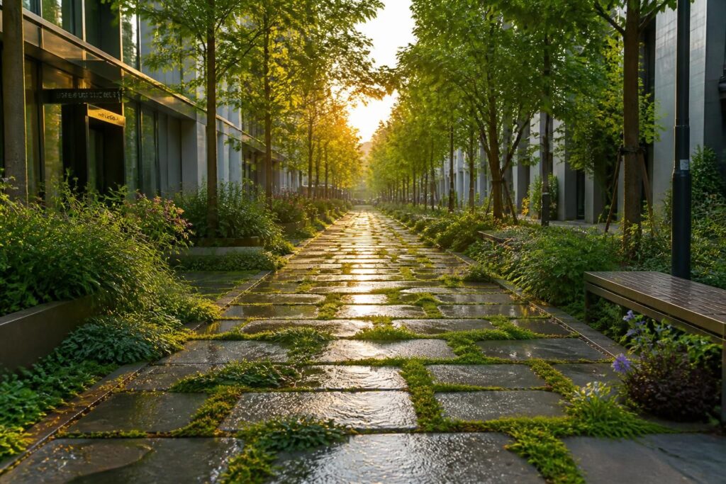 découvrez comment la chaussée végétale peut métamorphoser vos espaces urbains en véritables oasis naturelles, alliant esthétique, écologie et bien-être.