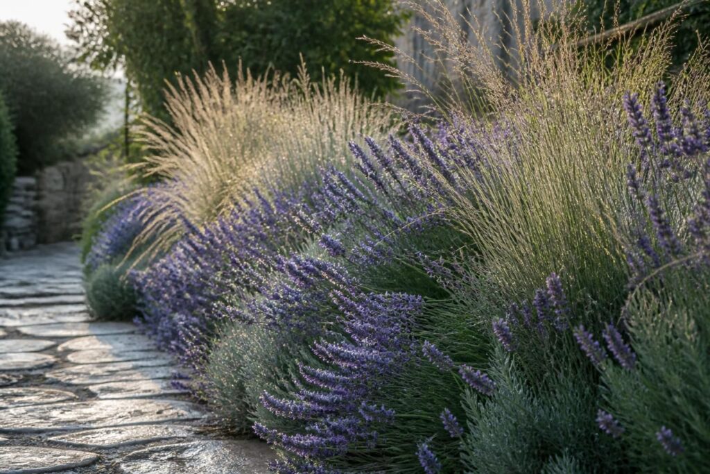 découvrez comment créer une bordure de lavande et graminées, un duo esthétique et facile à entretenir pour sublimer votre jardin avec peu d'efforts.