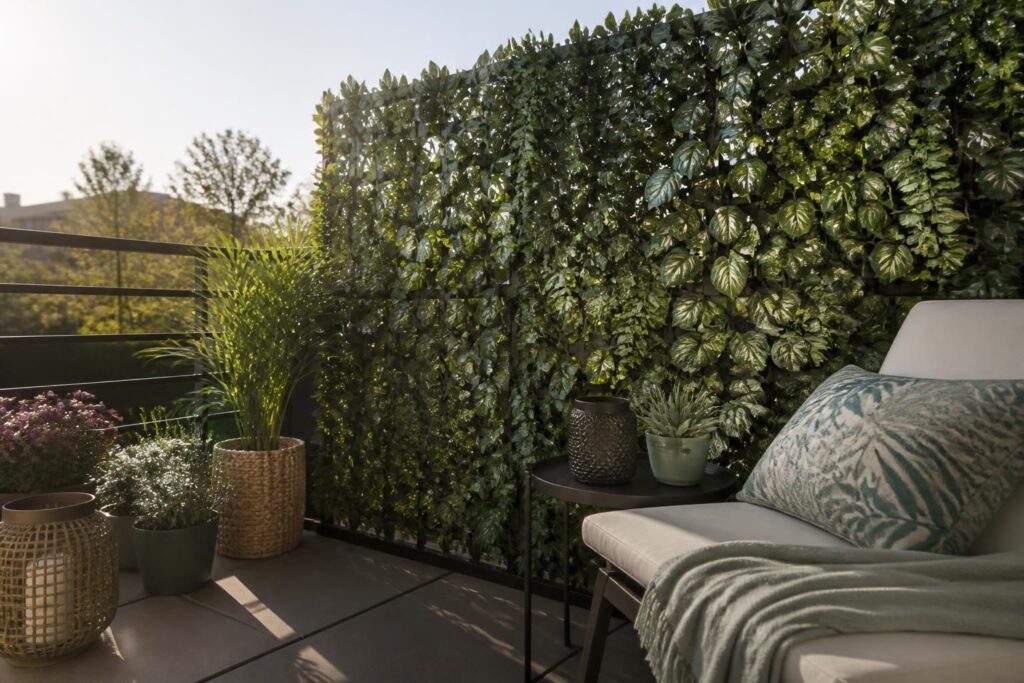 découvrez l'effet réel d'un brise-vue en fausses plantes sur votre balcon : astuces, avantages et conseils pour un espace extérieur agréable et esthétique.
