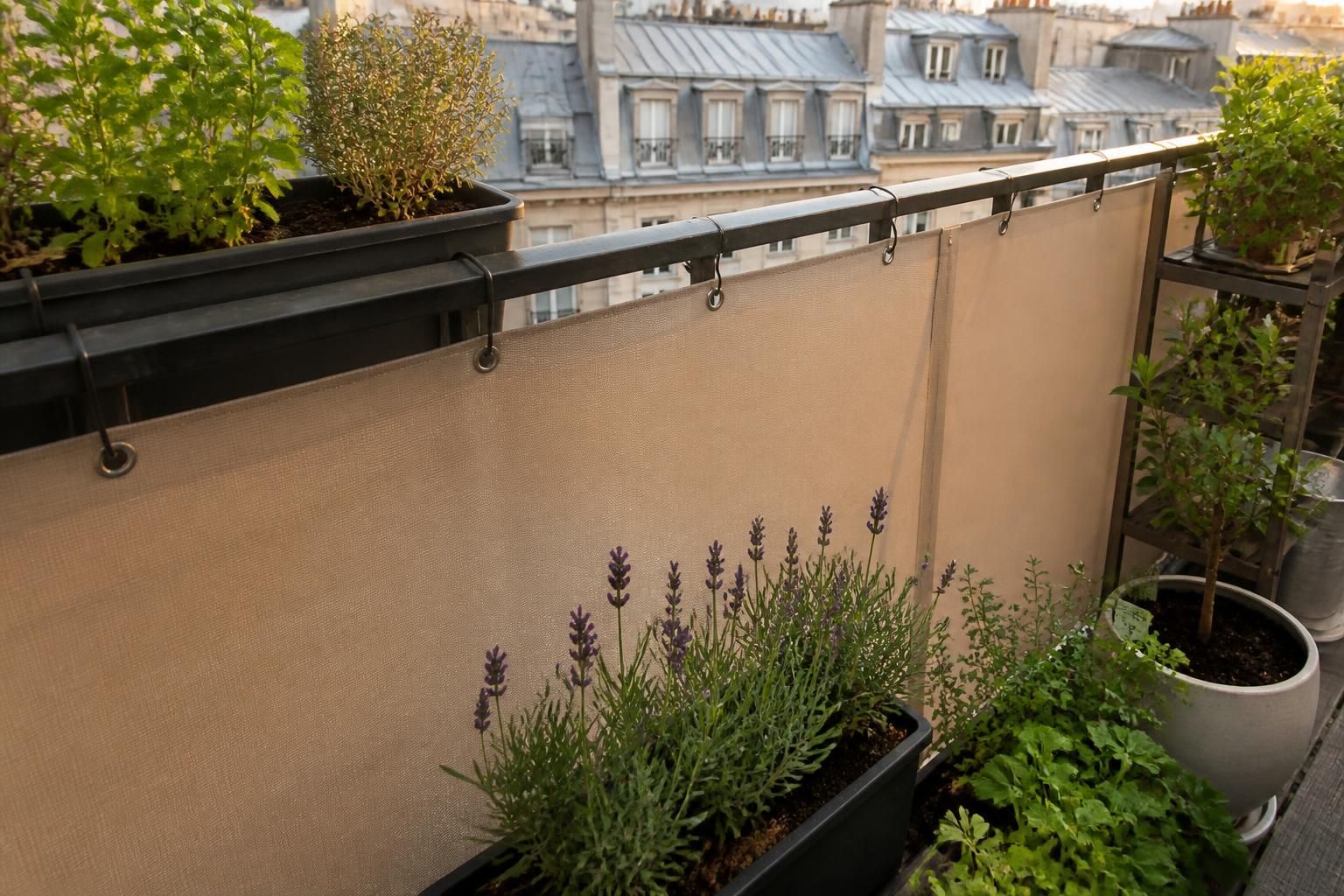 découvrez comment poser et tendre un brise-vue en toile pour balcon, ainsi que les conseils pour optimiser sa durée de vie et profiter d'intimité durable.