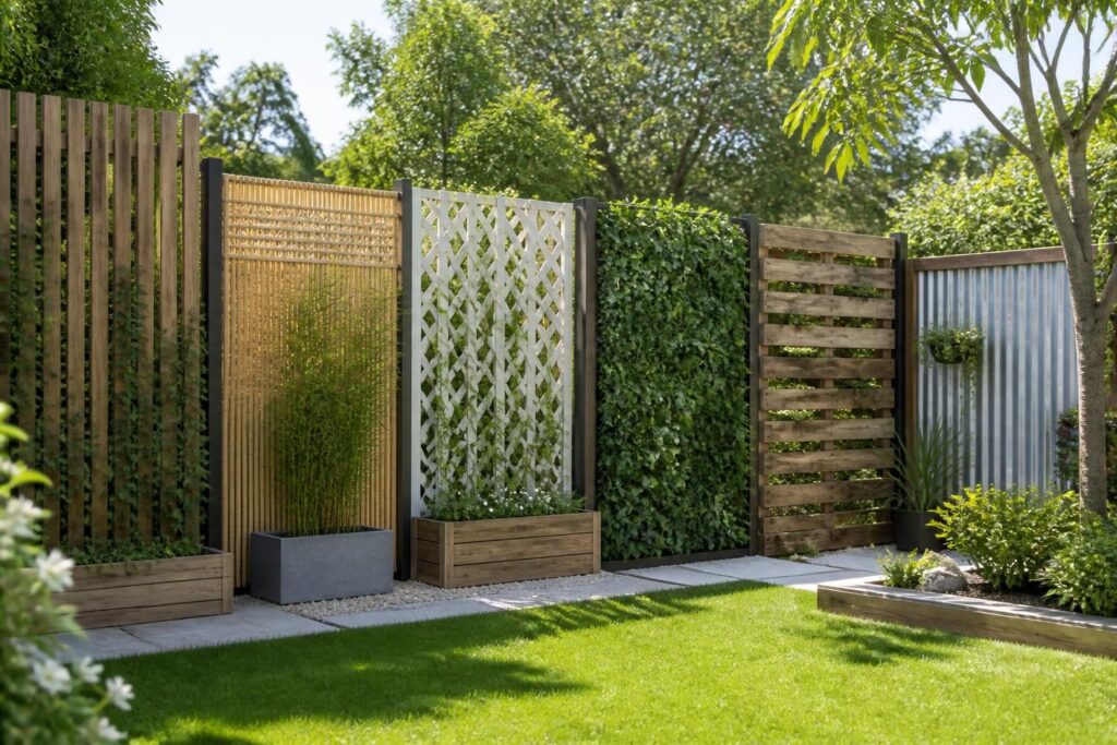 découvrez 6 idées durables pour fabriquer un brise-vue soi-même et profiter d'un espace extérieur à la fois esthétique et privé.