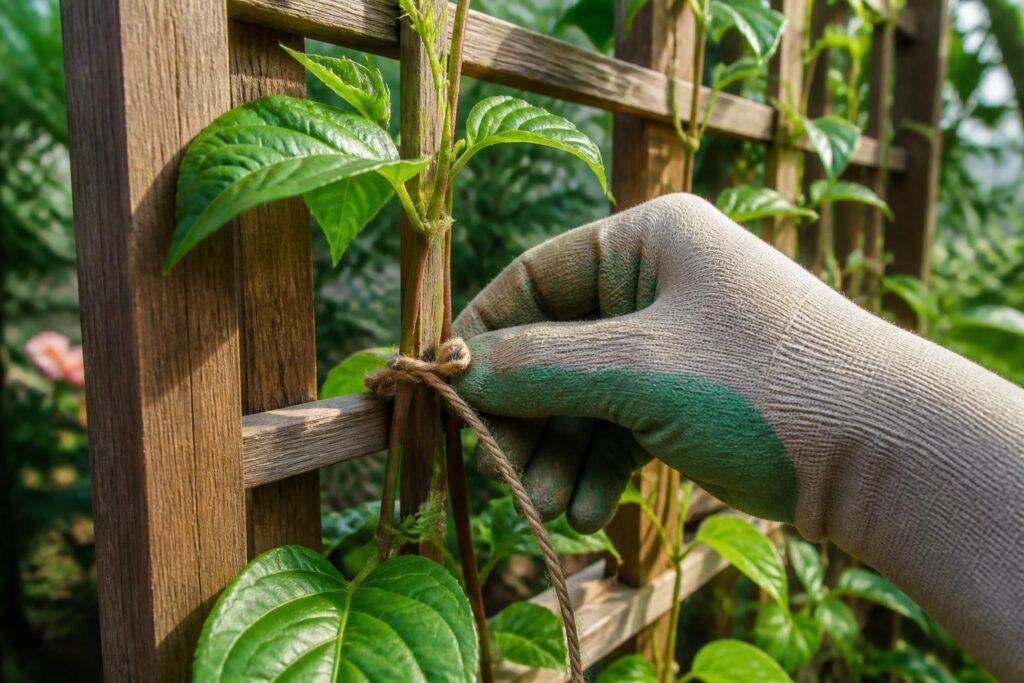 découvrez comment palisser une plante grimpante grâce à notre guide étape par étape pour un jardin bien organisé et harmonieux.