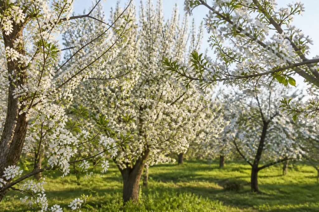 découvrez quels arbres fruitiers offrent de magnifiques fleurs blanches au printemps et apportent beauté et saveur à votre jardin.
