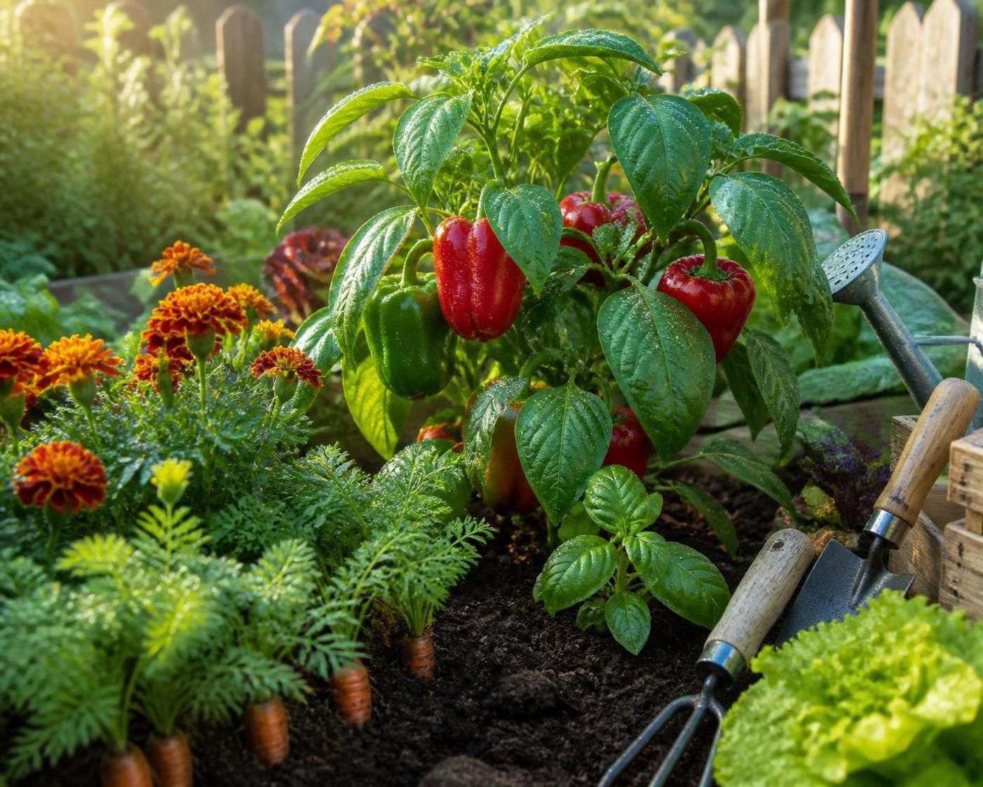 découvrez quelles plantes associer aux poivrons dans votre potager pour favoriser leur croissance, et apprenez quelles cultures éviter à proximité pour un jardinage réussi.