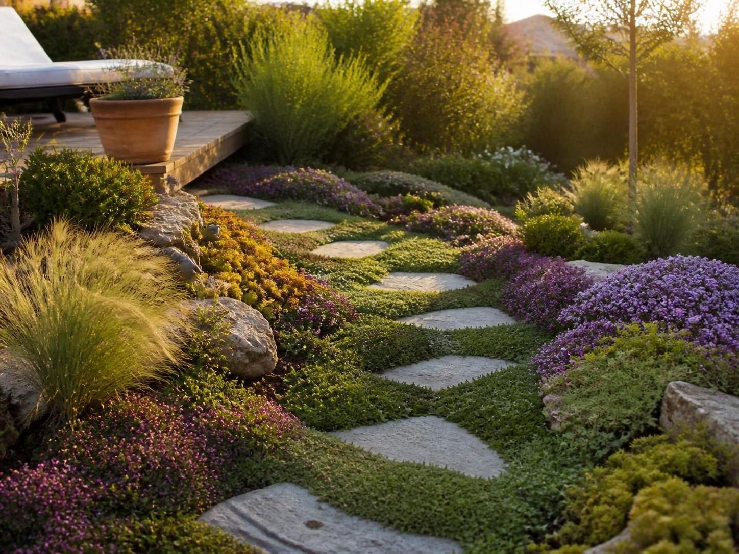 Remplacer le gazon : 7 alternatives moins gourmandes en eau 2 découvrez 7 alternatives écologiques au gazon traditionnel, moins gourmandes en eau, pour un jardin durable et économique.