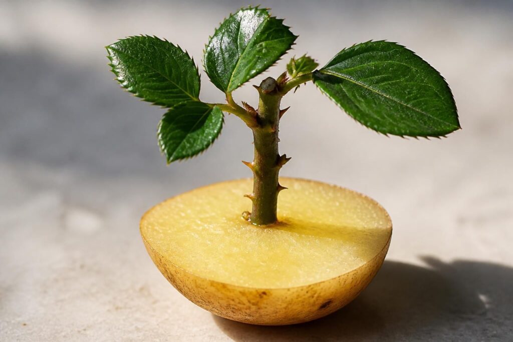 découvrez si la technique de bouturage de rosier dans une pomme de terre est efficace, ses avantages, inconvénients et conseils pour réussir vos boutures.