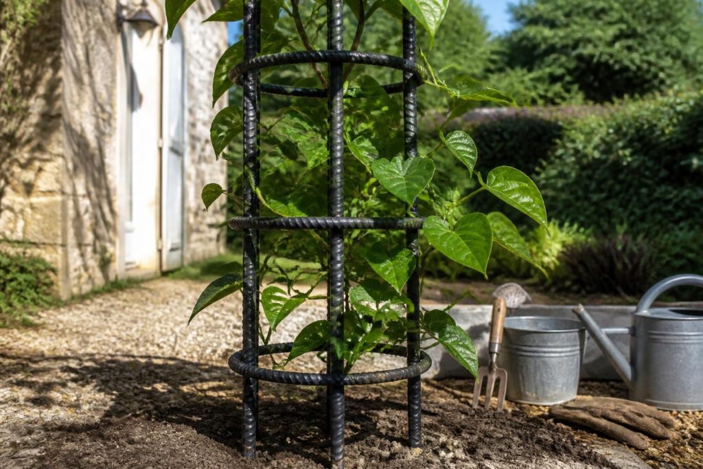 découvrez comment fabriquer un support de plante grimpante en fer à béton, une solution diy robuste et économique pour vos jardins et balcons.