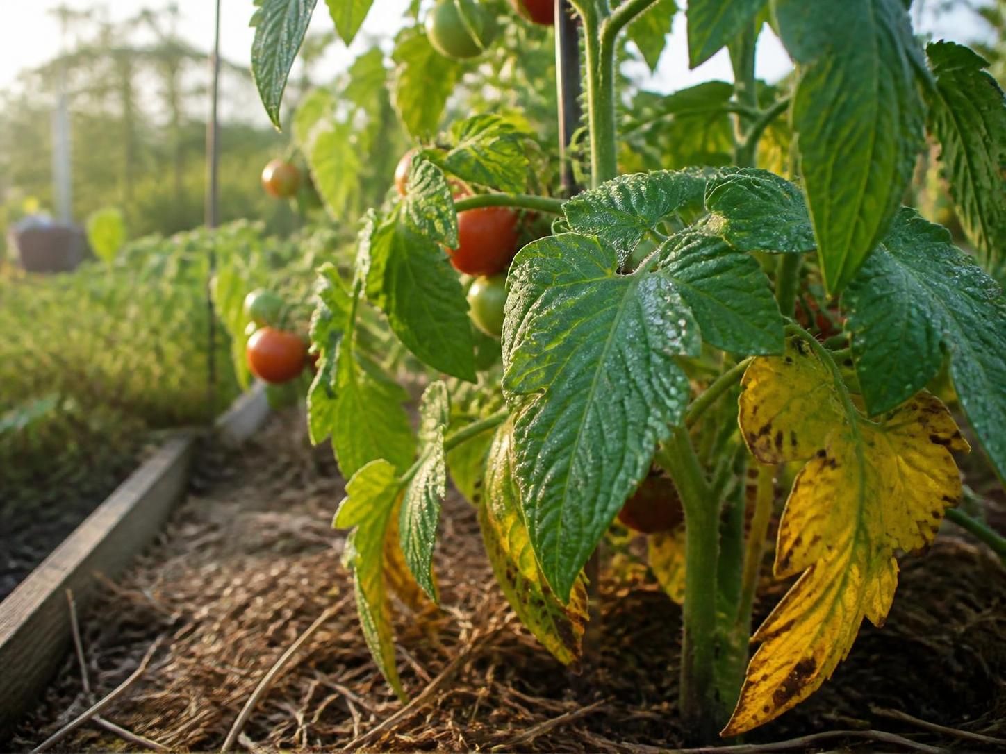 découvrez les causes des feuilles de tomate qui jaunissent et apprenez comment protéger et soigner votre plante pour une récolte saine et abondante.