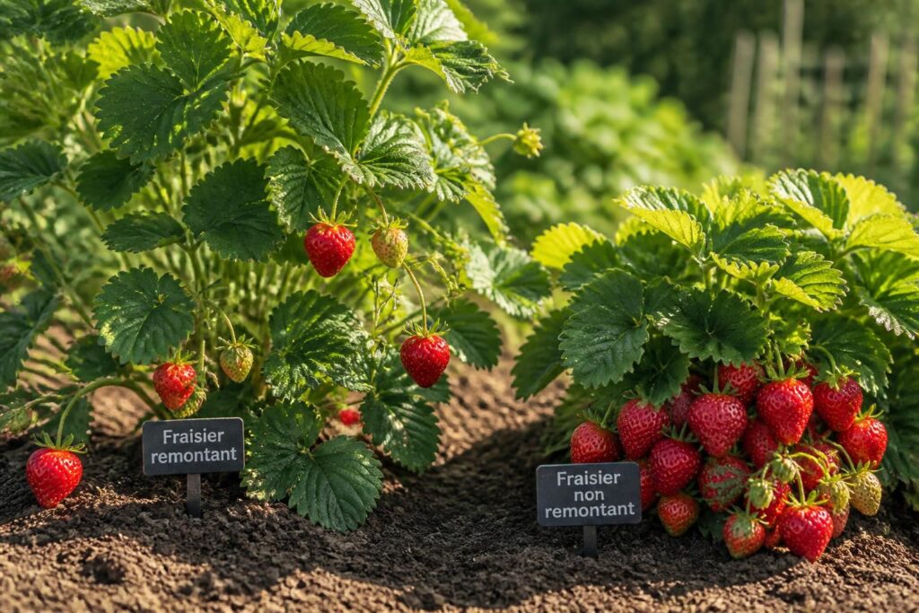 découvrez les différences entre fraisier remontant et non remontant pour choisir la variété adaptée à vos besoins et optimiser vos récoltes de fraises tout au long de la saison.