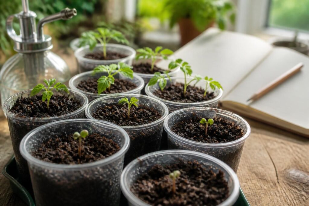 apprenez à réussir vos semis de tomates en godet grâce à notre guide étape par étape, pour une récolte abondante et savoureuse.